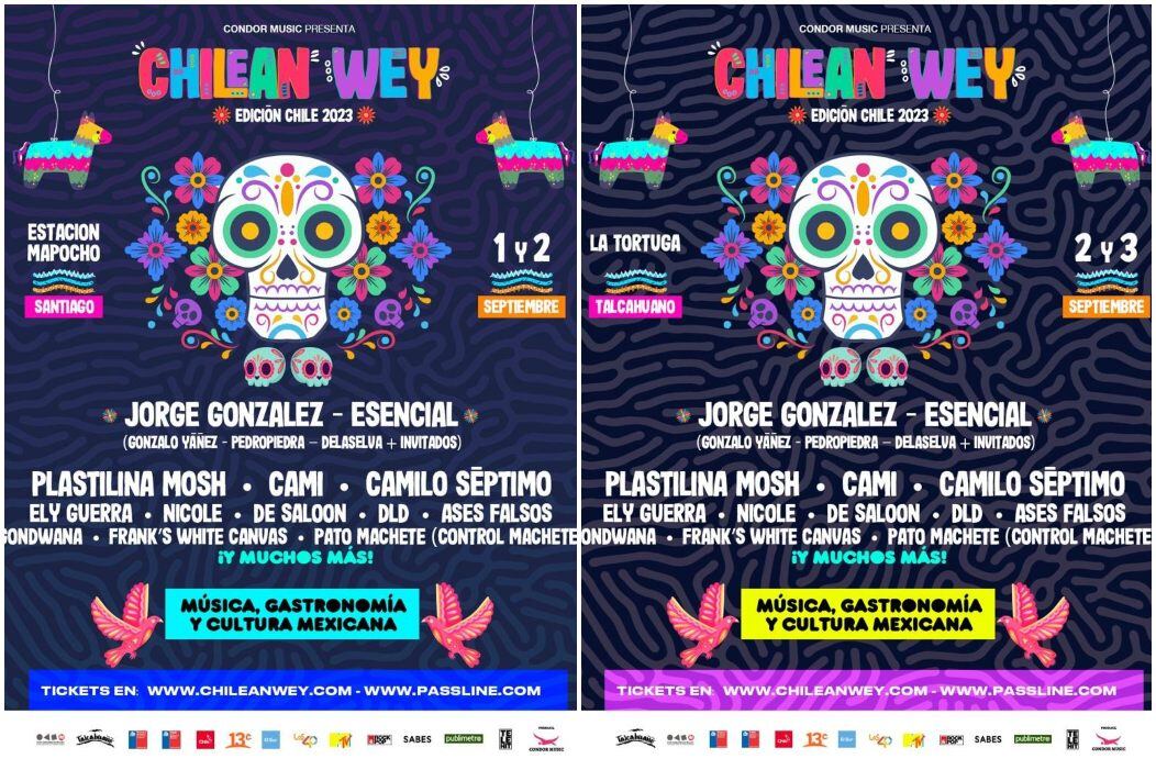 Line Up Chilean Wey 2023
