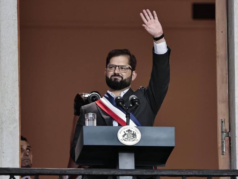 Presidente Gabriel Boric en su primer discurso desde La Moneda: «El pueblo de Chile es protagónico en este proceso»