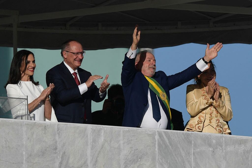 Luiz Inácio Lula Da Silva asume el gobierno de Brasil en la ciudad de Brasilia