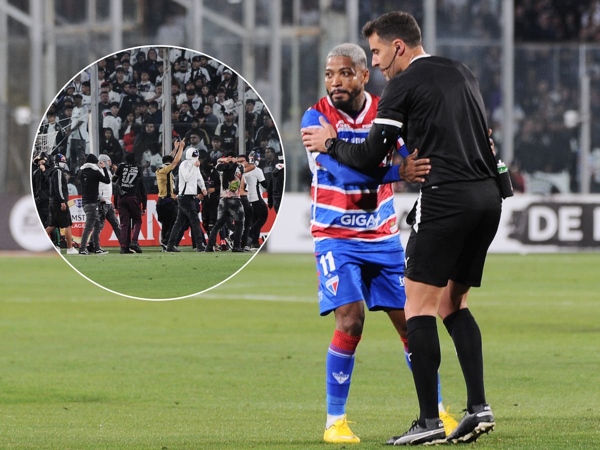 “Lanzaron botellas de vidrio y piedras, ¿a qué punto hemos llegado?”: Delantero de Fortaleza se desahoga tras incidentes en el duelo contra Colo Colo
