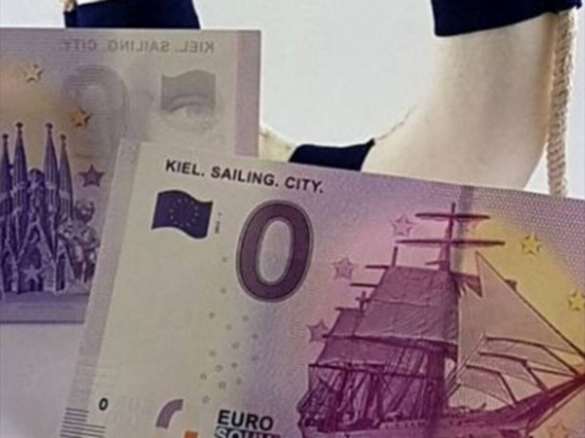 Alemania comenzó a emitir billetes de 0 euros y ya se agotaron