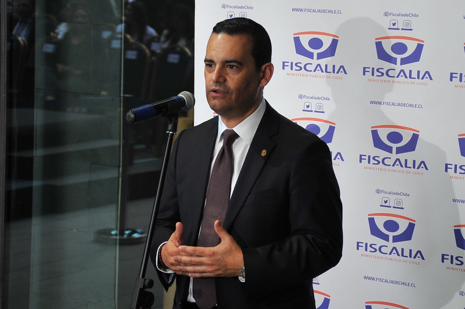 Agencia UNO | El fiscal regional de La Araucanía, Roberto Garrido