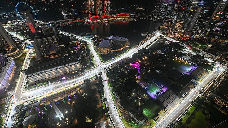 Calor extremo: FIA declara “riesgo” para el Gran Premio de Singapur de Fórmula 1