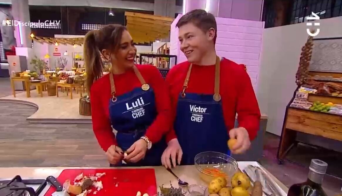¡Qué foerte!: Víctor Díaz terminó hablando como Luli tras competir en El Discípulo del Chef