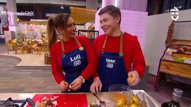 ¡Qué foerte!: Víctor Díaz terminó hablando como Luli tras competir en El Discípulo del Chef