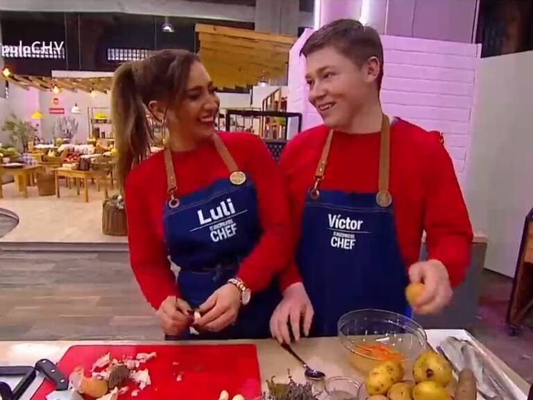 ¡Qué foerte!: Víctor Díaz terminó hablando como Luli tras competir en El Discípulo del Chef