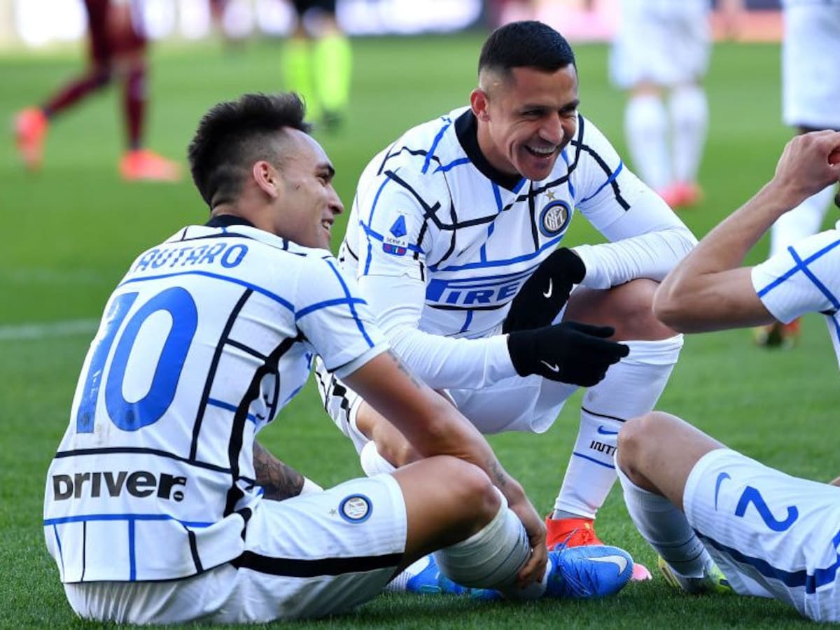Alexis Sánchez se vistió de héroe en la nueva victoria del Inter de Milán sobre el Torino por la Serie A
