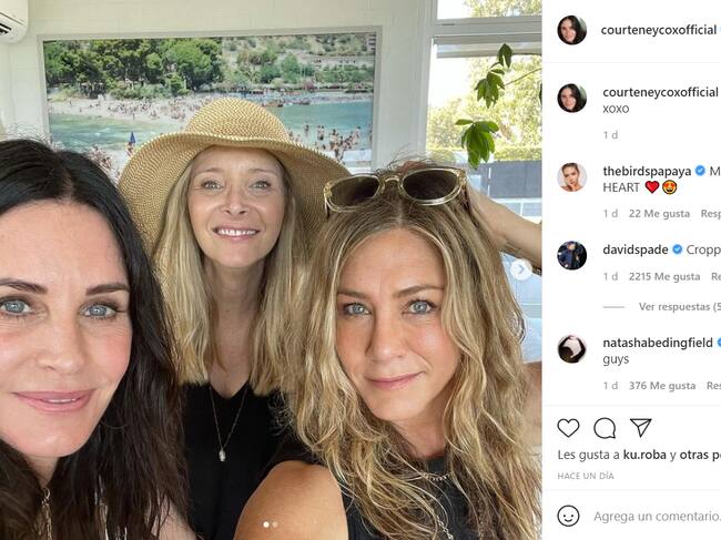 Reunión elenco de «Friends» | Instagram