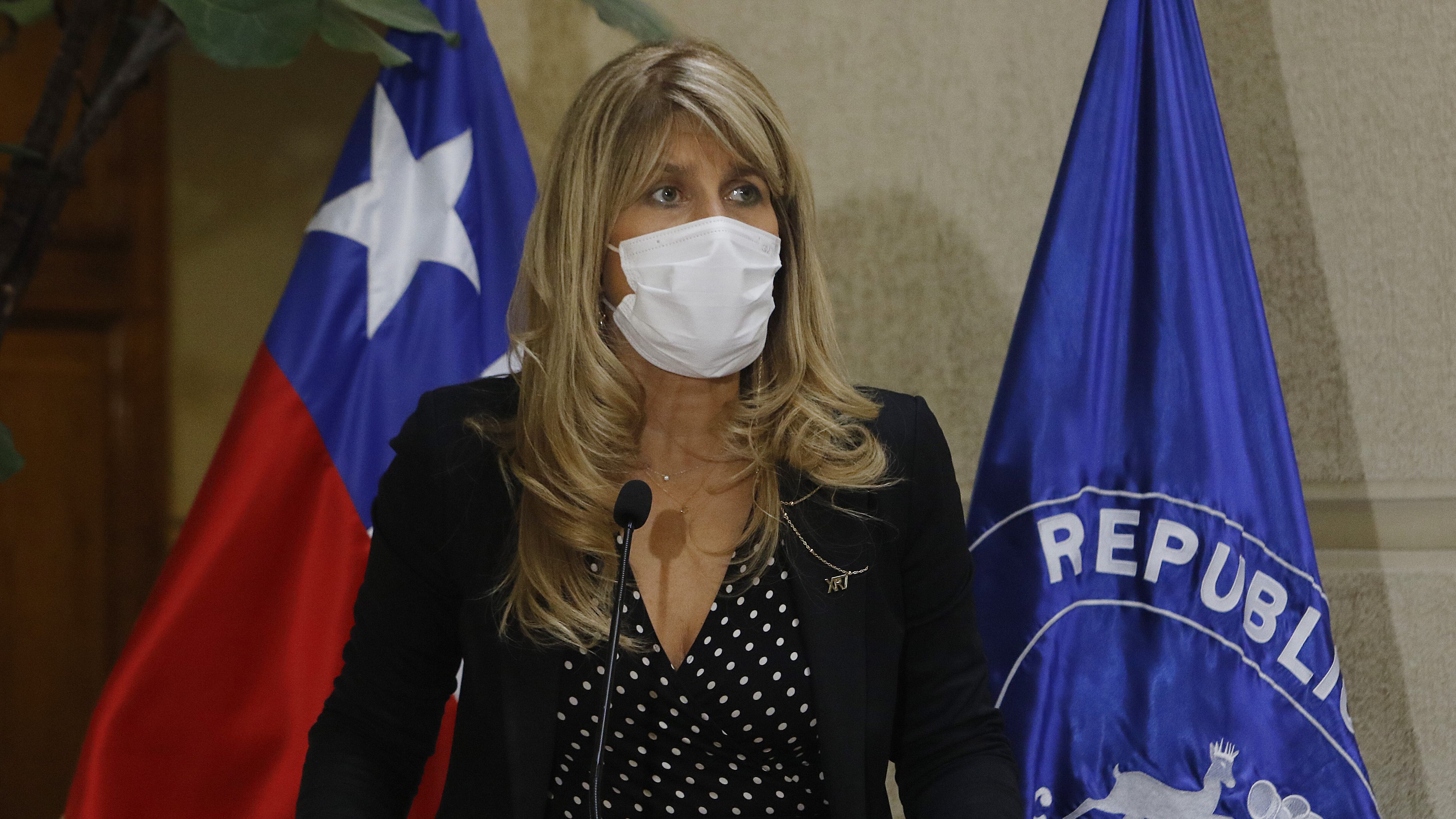 23 DE MARZO DE 2022/VALPARAISOLa senadora Ximena Rincón ofrece un punto de prensa en el Senado.
FOTO: LEONARDO RUBILAR CHANDIA/AGENCIAUNO
