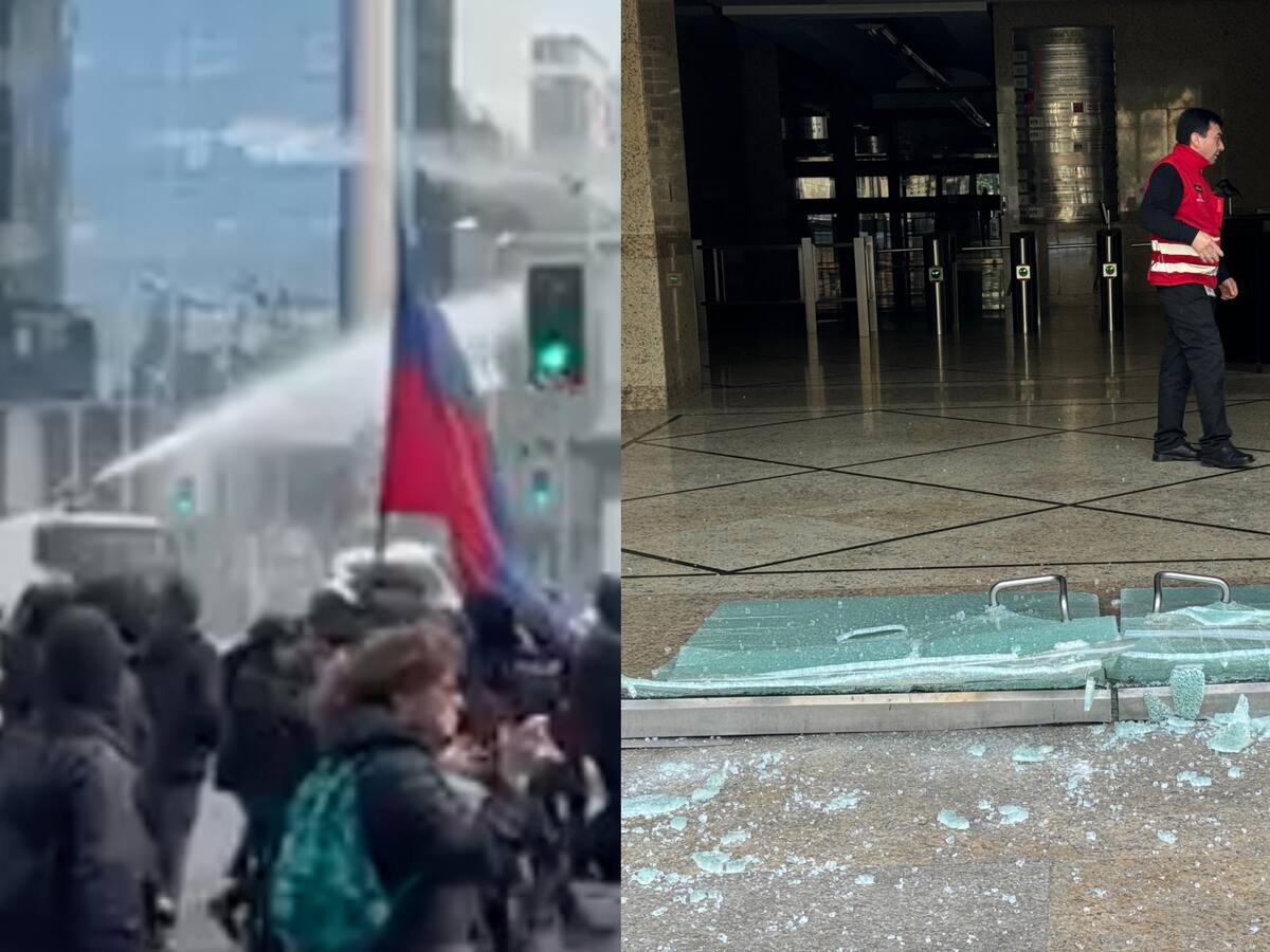 Romería en conmemoración del 11 de septiembre: incidentes se registran en el centro de Santiago