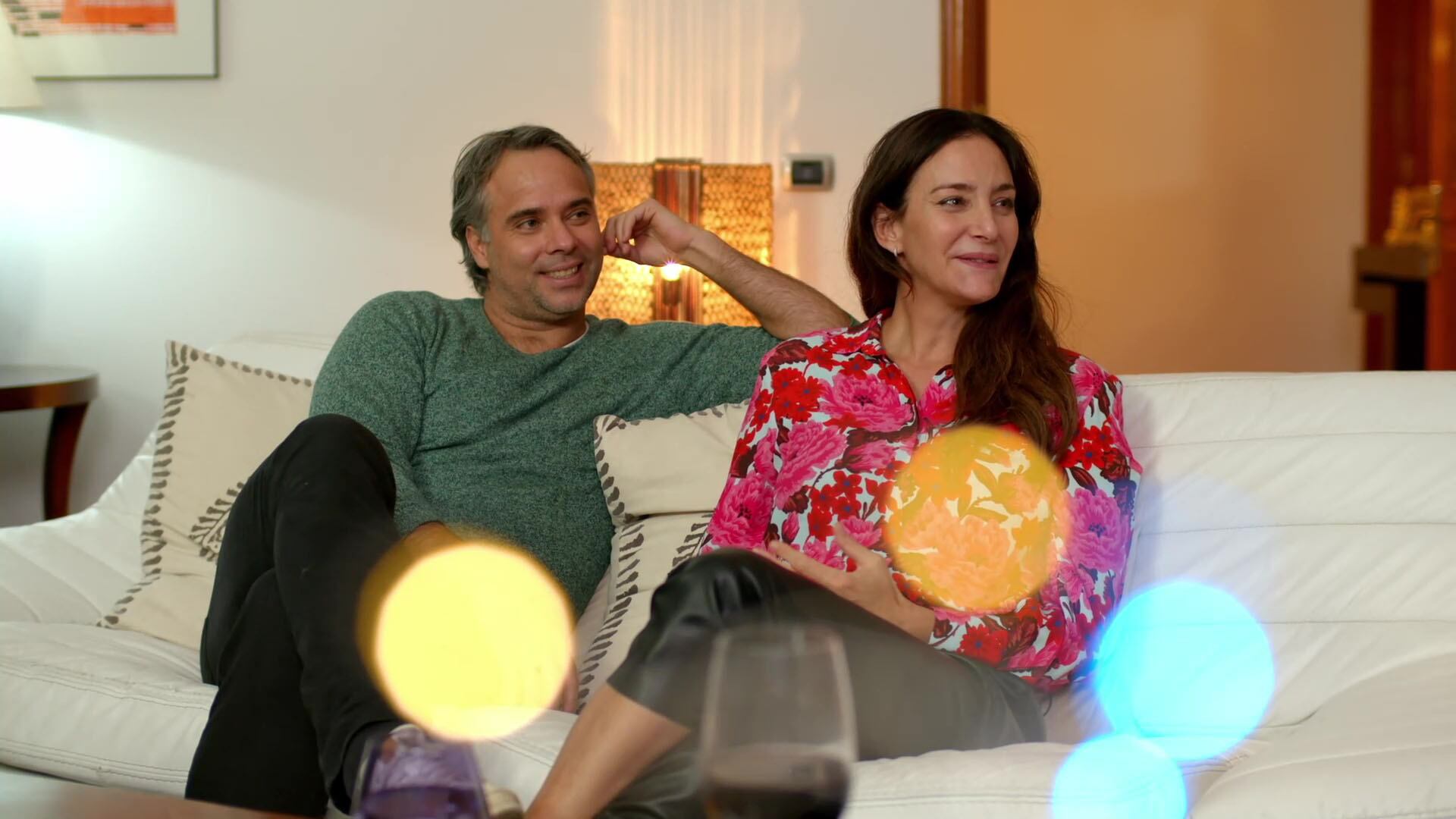 Fernando González y Luciana Aymar