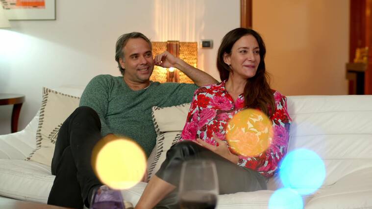 Fernando González y Luciana Aymar