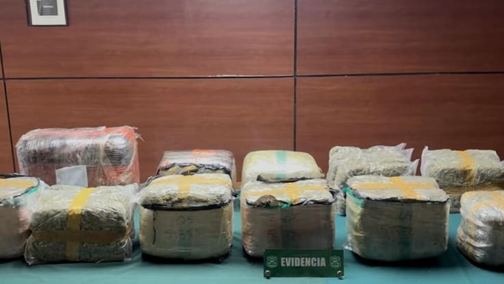 Una luz roja lo delató: lo fiscalizaron y encontraron más de 60 kilos de marihuana en su vehículo