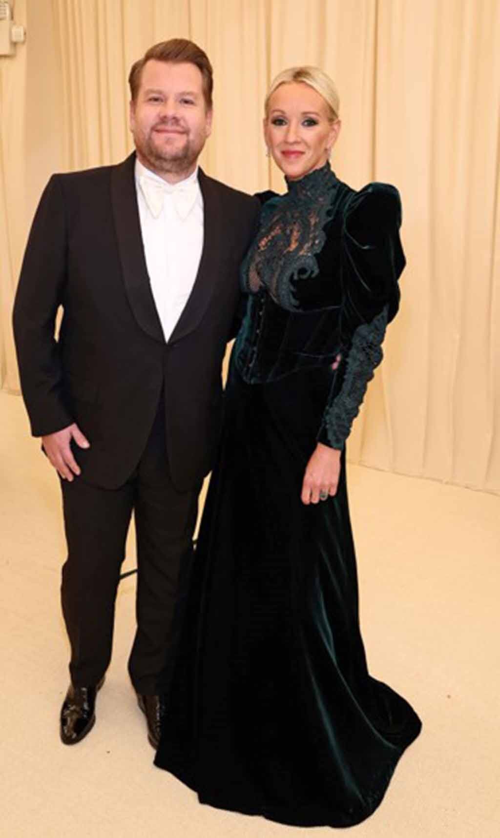 James Corden y Julia Carey – Getty Images