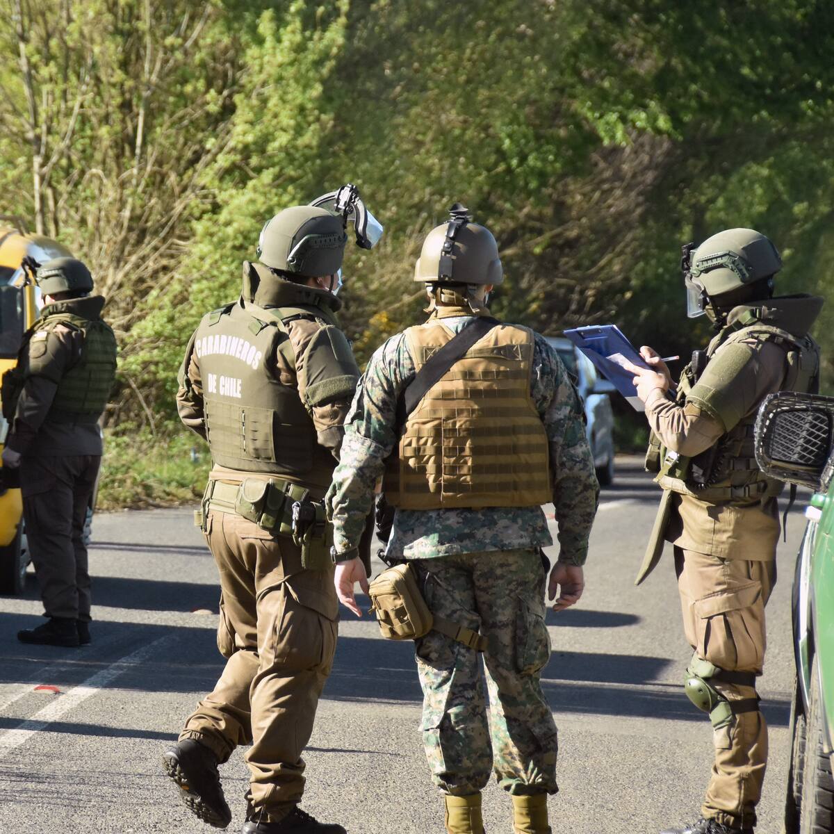 Disparos y barricadas: reportan incidentes en operativo para exhumar cuerpo de Pablo Marchant, integrante de la CAM que fue abatido por Carabineros