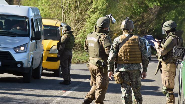 Disparos y barricadas: reportan incidentes en operativo para exhumar cuerpo de Pablo Marchant, integrante de la CAM que fue abatido por Carabineros