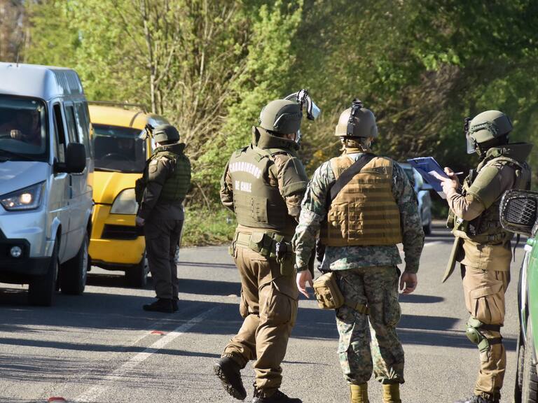 Disparos y barricadas: reportan incidentes en operativo para exhumar cuerpo de Pablo Marchant, integrante de la CAM que fue abatido por Carabineros