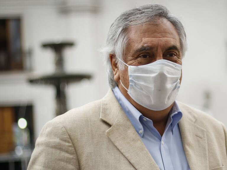 22 de enero del 2021/SANTIAGORafael Prohens, presidente de Renovacion Nacional, se retiran de la reunion con el ministro del Interior, en el Palacio de la Moneda.
FOTO: SEBASTIAN BELTRAN GAETE/AGENCIAUNO