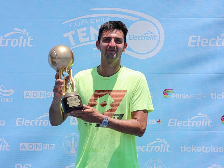 Tomás Barrios revalida su corona y se consagra tricampeón de la Copa Chile de Tenis 2025