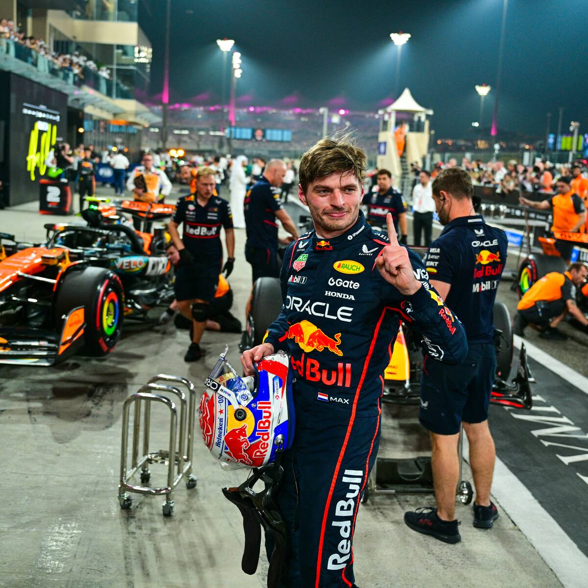 El primer paso en busca del campeonato: Max Verstappen se queda con la pole del GP de Abu Dabi de la Fórmula 1