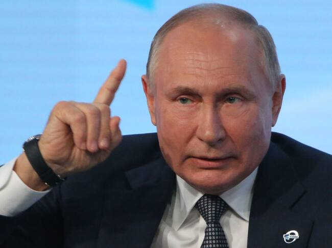 El presidente ruso Vladimir Putin durante un evento en Sochi