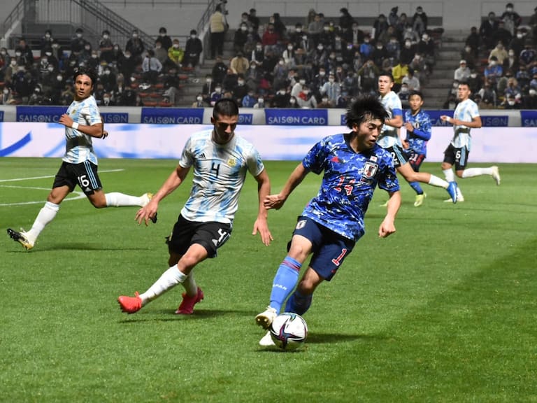 La Selección Argentina cayó por 3-0 ante Japón en amistoso sub 23