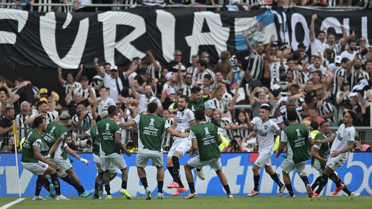 ¡Siempre hay una primera vez! Botafogo derrotó con 10 hombres a Atlético Mineiro y conquistó su primera Copa Libertadores