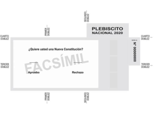 Voto 1 Plebiscito 2020