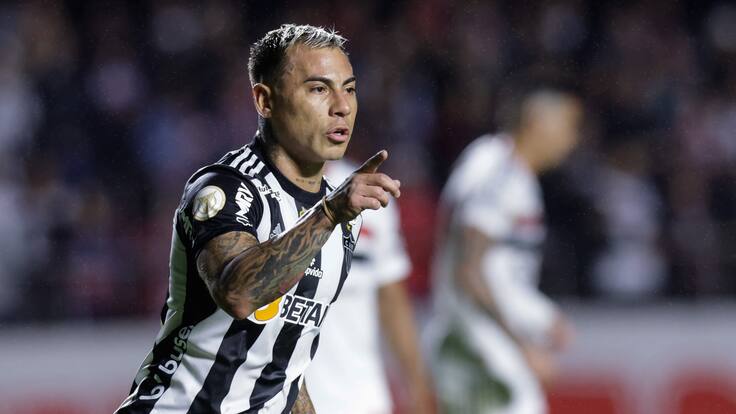 “Todos los jugadores...”: El claro mensaje de Gabriel Milito a Eduardo Vargas sobre su futuro en Atlético Mineiro