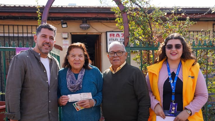 La Florida inicia entrega de tickets de gas para familias vulnerables ante llegada del invierno