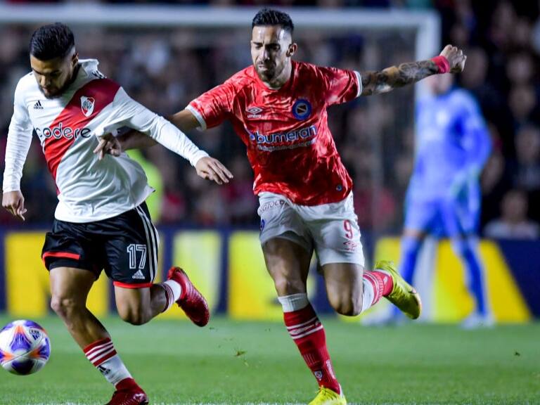 Paulo Díaz regresó a la titularidad de River Plate con goleada sobre Argentinos Juniors