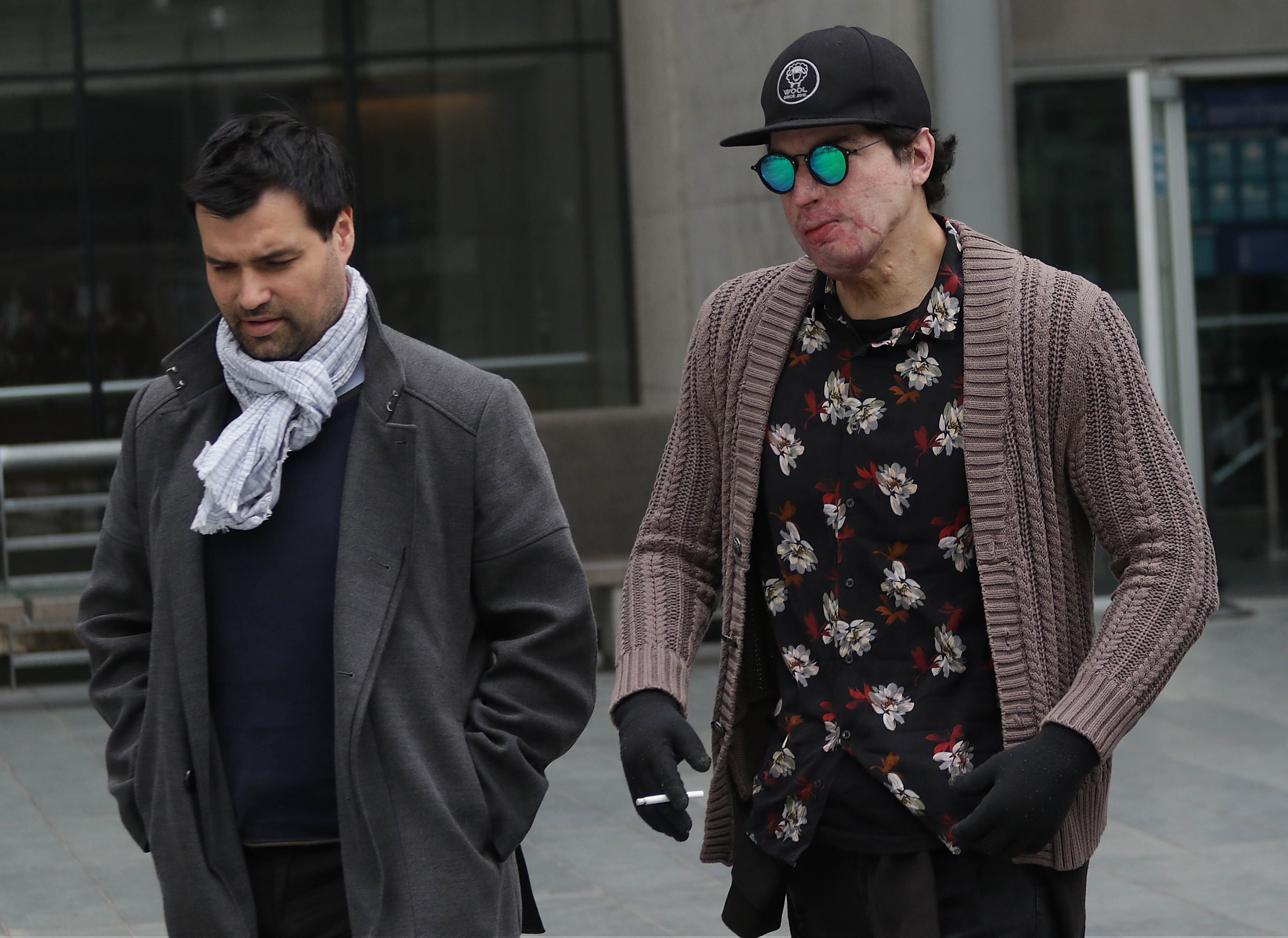 06 DE AGOSTO DE 2018/SANTIAGOSe realizó juicio abreviado al modelo Ignacio Lastra, tras volcar su auto en agosto del 2017 en Providencia, resultando con el 90% de su cuerpo quemado y su novia también afectada con quemaduras. La investigación arrojó que el modelo iba conduciendo en estado de ebriedad
FOTO: FRANCISCO CASTILLO D./AGENCIAUNO