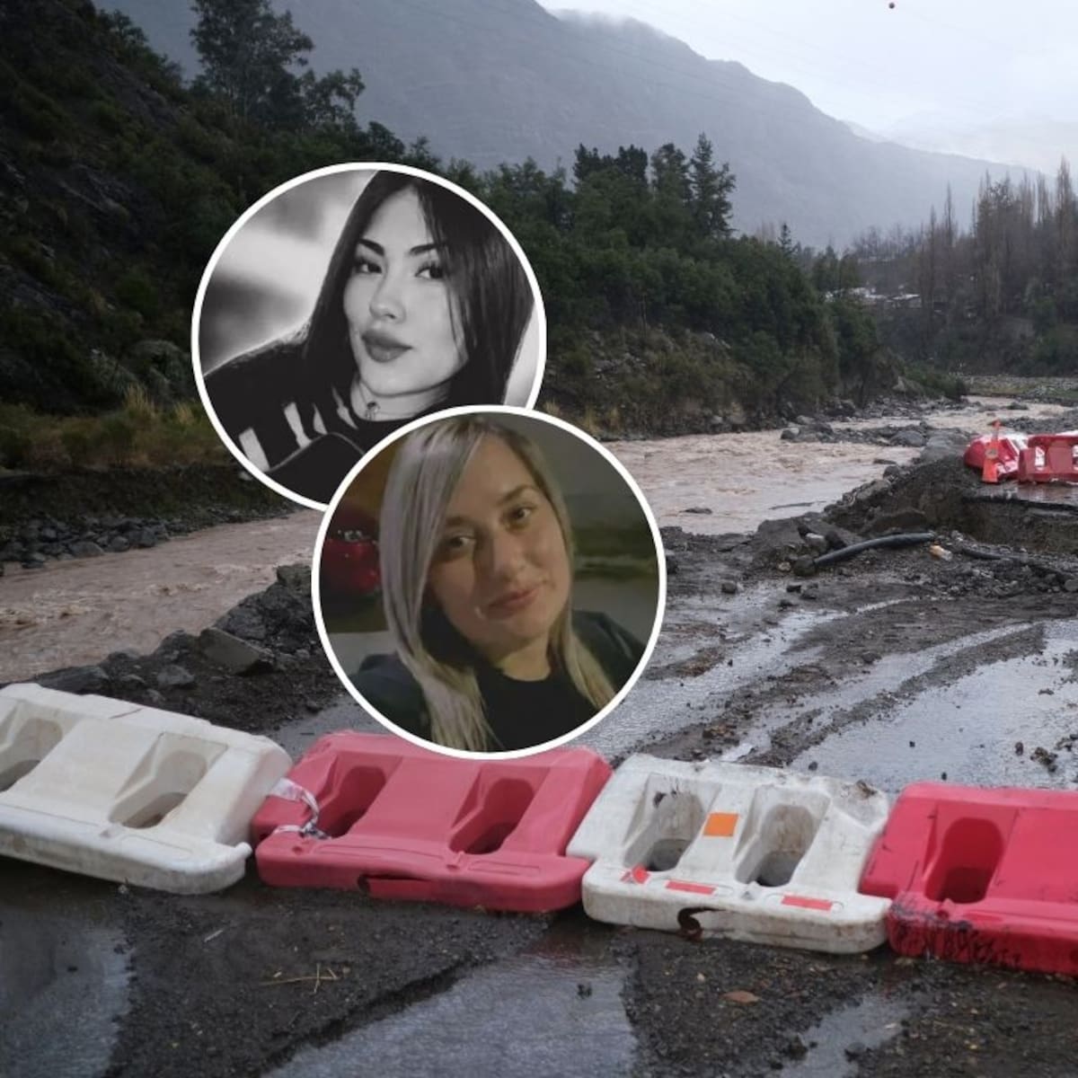 Encuentran con vida a las tres personas extraviadas en el Cajón del Maipo durante sistema frontal