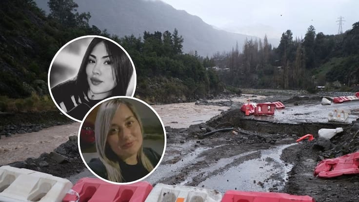Encuentran con vida a las tres personas extraviadas en el Cajón del Maipo durante sistema frontal
