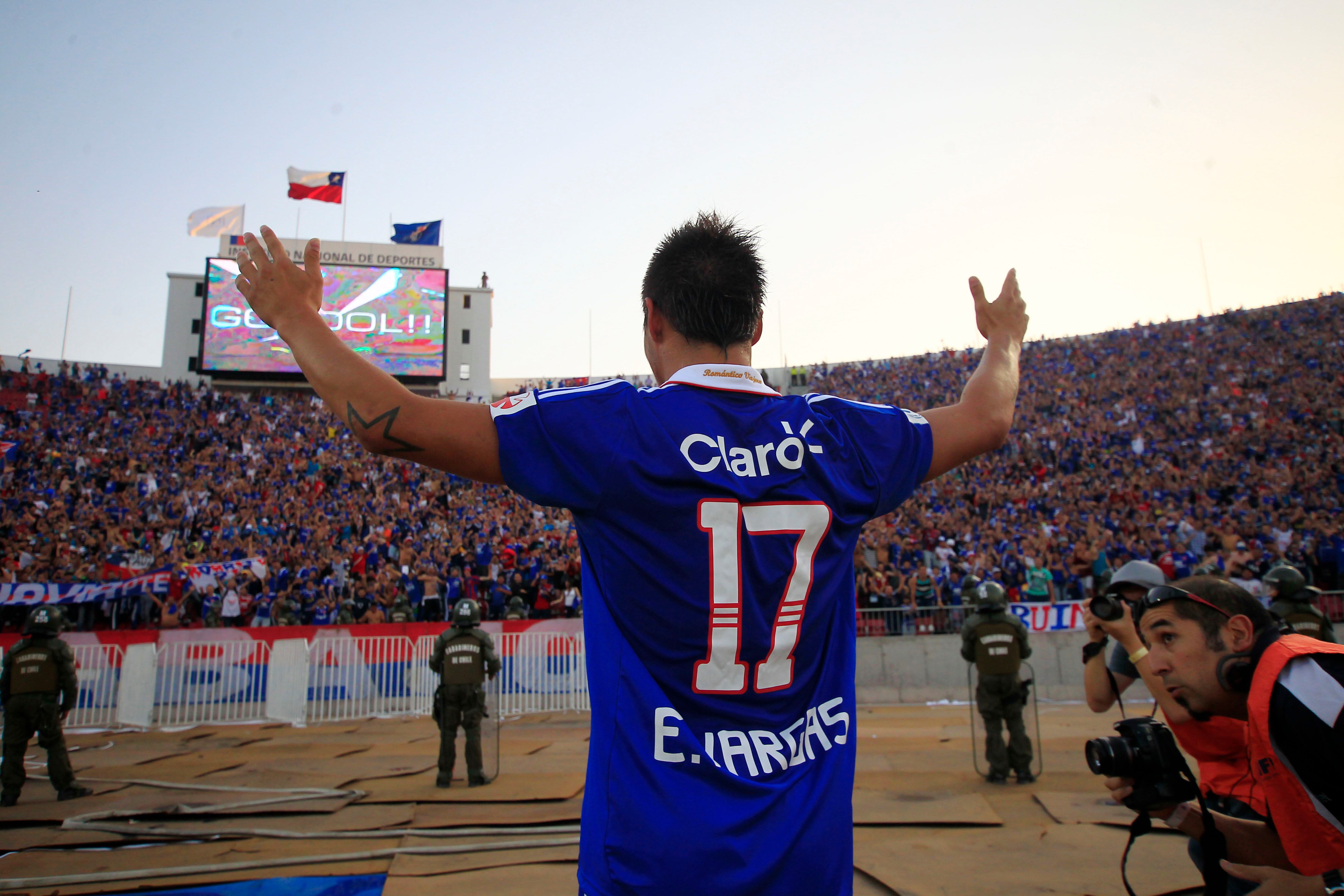 Así fue el último partido de Eduardo Vargas con la camiseta de la U