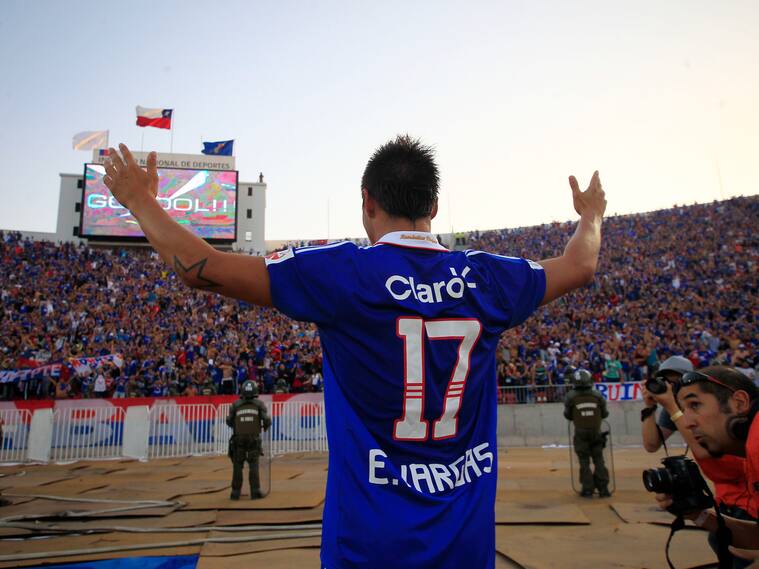 Así fue el último partido de Eduardo Vargas con la camiseta de la U