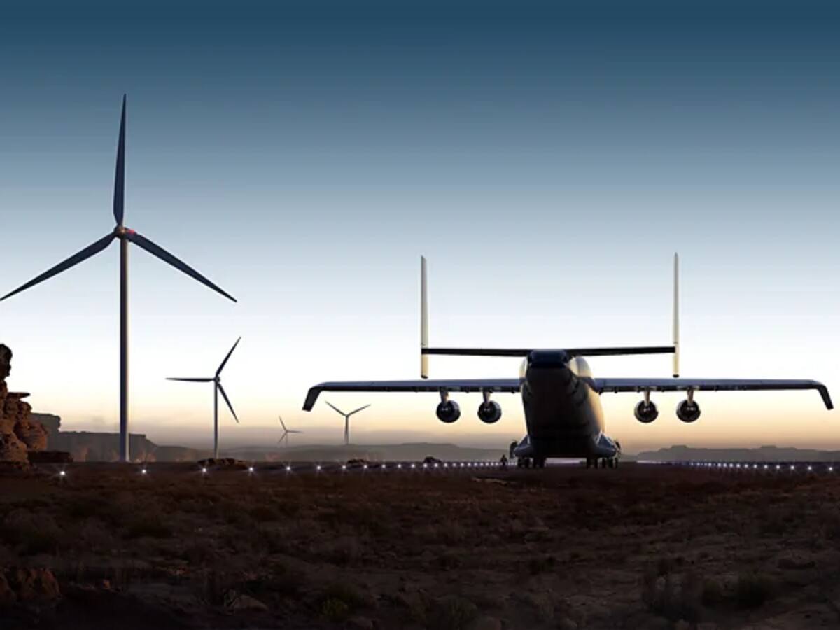 WindRunner: el avión que busca convertirse en el más grande del mundo