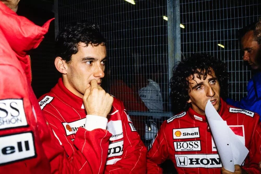 Alain Prost y Ayrton Senna | Foto: Ercole Colombo