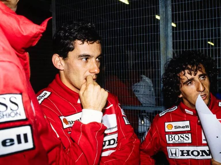 Alain Prost y Ayrton Senna | Foto: Ercole Colombo
