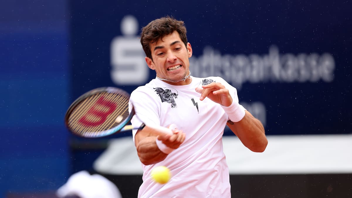 Cristian Garin pierde una dura batalla de tres horas ante el máximo favorito del Challenger de Braunschweig