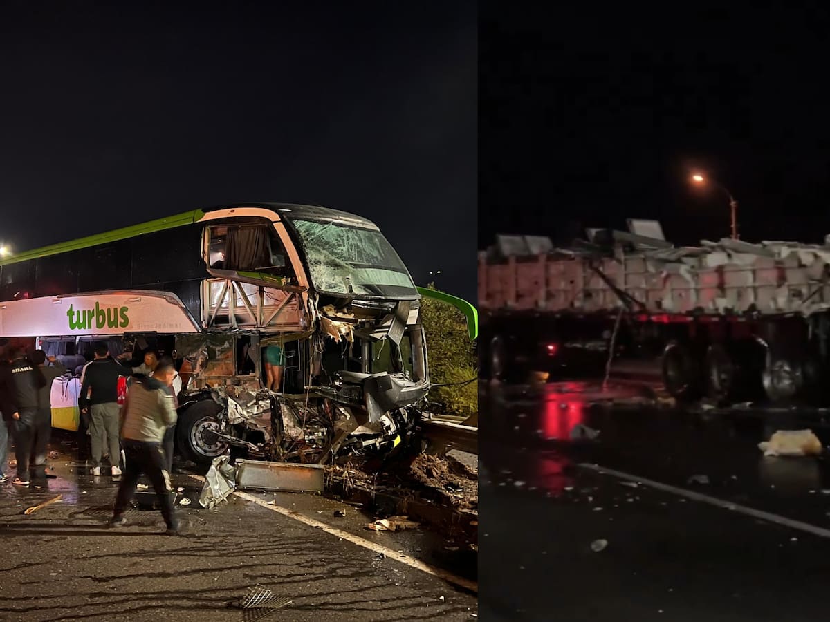 Tragedia en Pitrufquén: choque entre bus y camión en Ruta 5 Sur deja dos muertos y más de 20 heridos