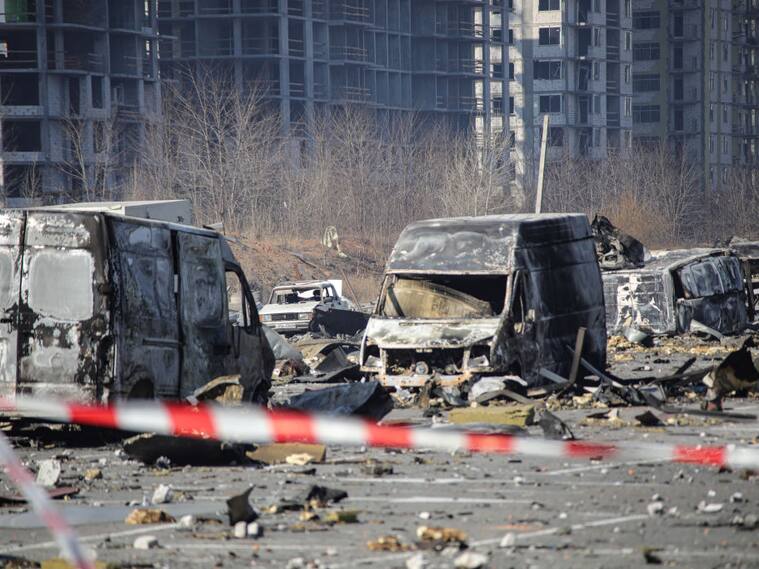El grave daño que provocan los ataques rusos en la ciudad de Kiev