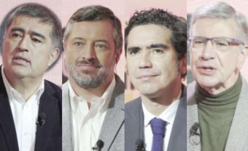 Precandidatos de Chile Vamos y el actor que los interpretaría