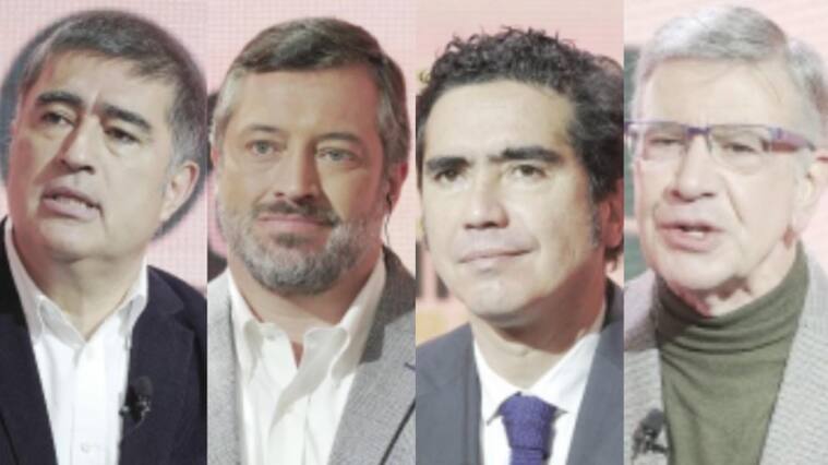 Precandidatos de Chile Vamos y el actor que los interpretaría