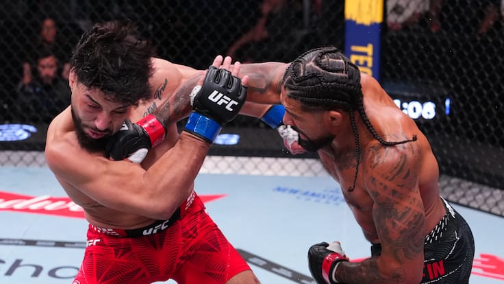 “Trae mentón...“: el aguante de Víctor Valenzuela causó admiración en su debut en la UFC