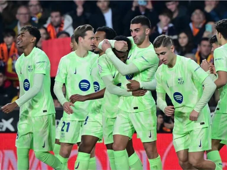 Barcelona apabulla al Valencia y se mete con propiedad en las semifinales de la Copa del Rey