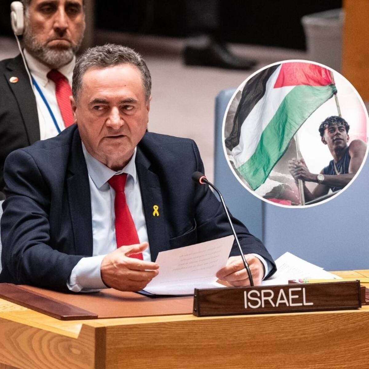 Ministro israelí acusa a Lamine Yamal de “fomentar el odio” por bandera palestina en festejo del Barcelona