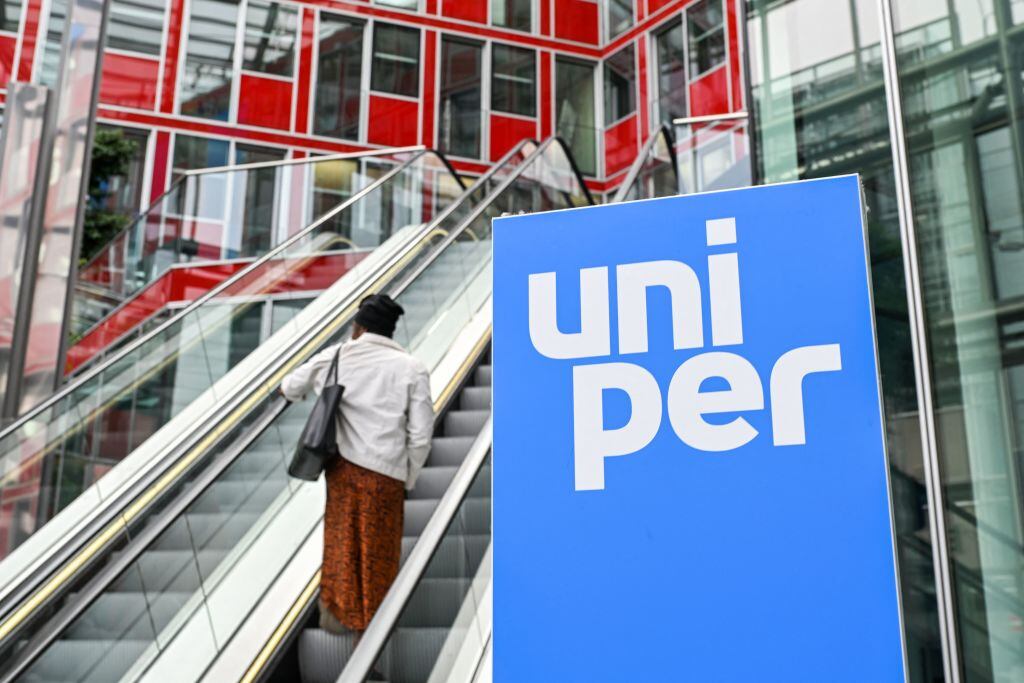 Imagen de la sede central del grupo privado Uniper en Dusseldorf de Alemania