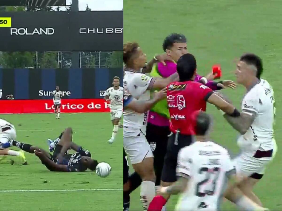 Futbolista sufre escalofriante lesión en Ecuador tras brutal patada: rival pidió disculpas públicas