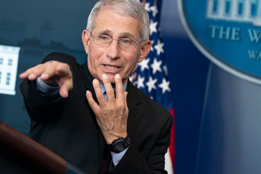 El experto estadounidense Anthony Fauci